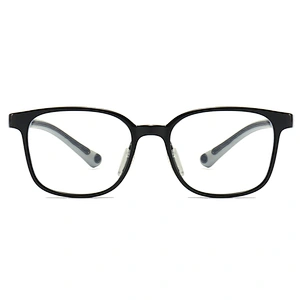 Oblong Optical Glasses for Kids Transparent Nose Pad TPE Eyeglasses for Screen