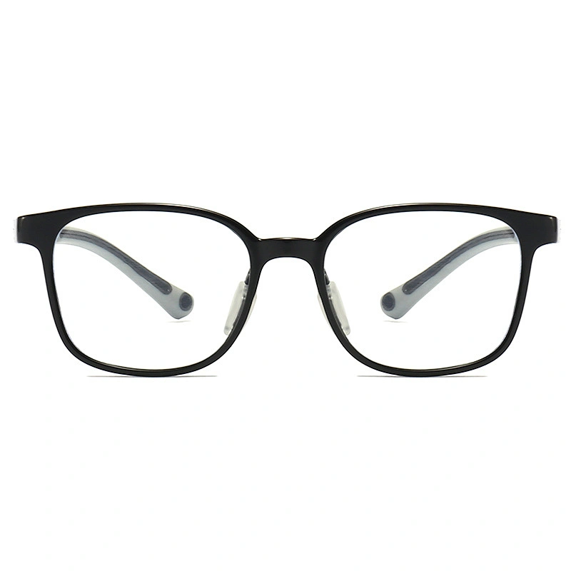 Oblong Optical Glasses for Kids Transparent Nose Pad TPE Eyeglasses for Screen