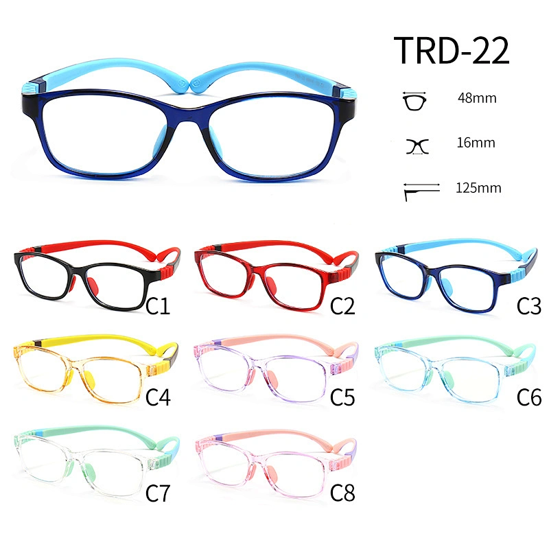 Firm Optical Glasses for Kids Blue Light Blocking for Computer