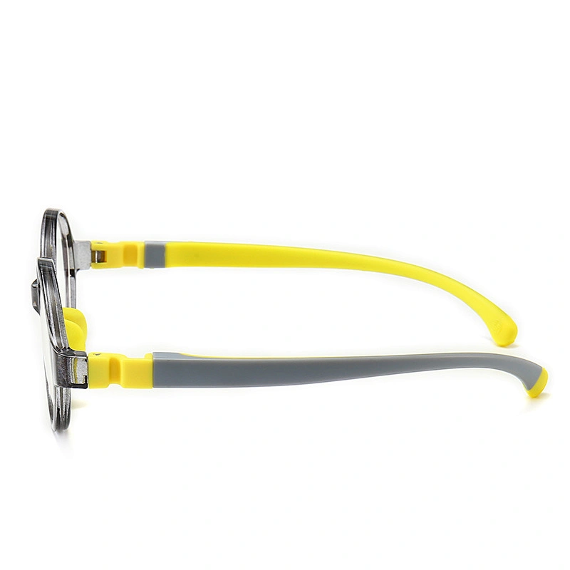Lightweight Optical Glasses for Kids Bluelight Round Acatate Frame for Computer