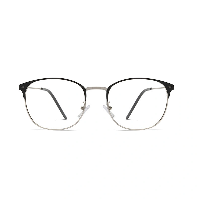 Browline Metal Optical Glasses for Gaming Clear Lenses Eyeglasses