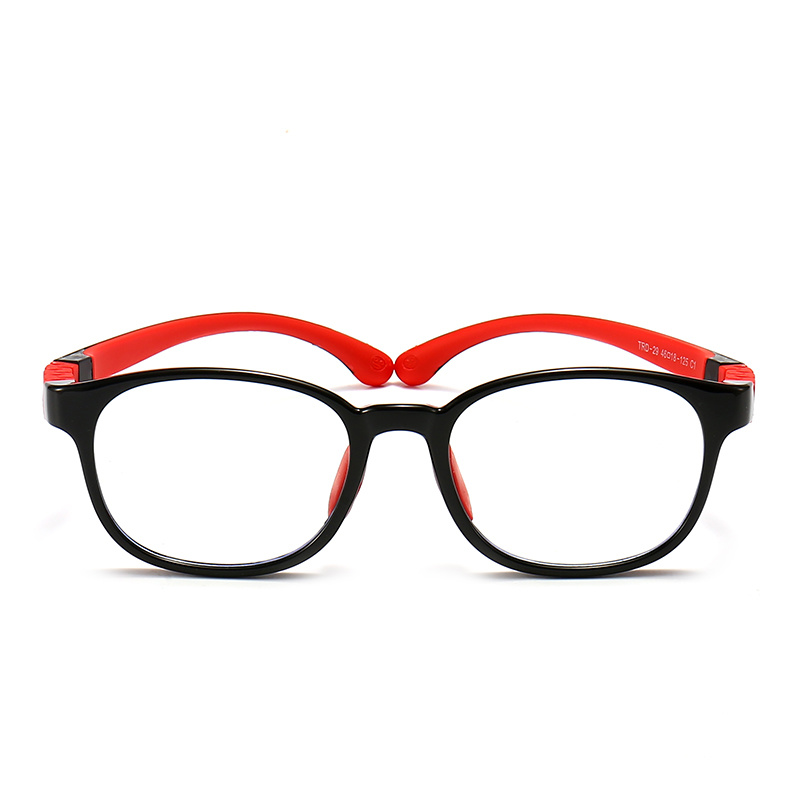 Lightweight Square Kids Optical Glasses for Computer Anti Blue Light Clear Lens