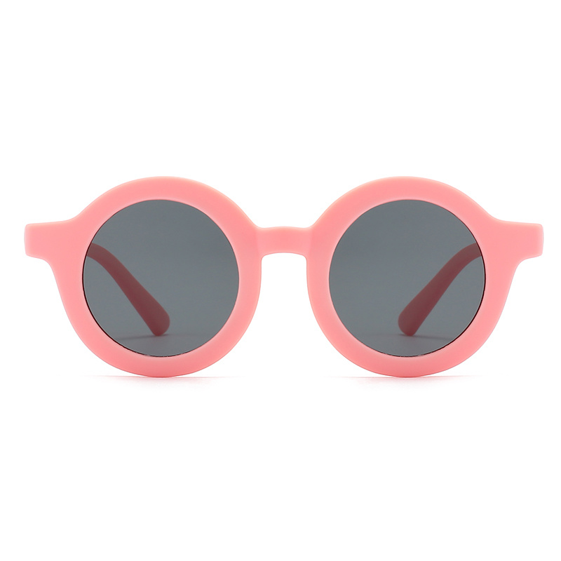 Circle Sunglasses for Kids Soft Comfortable Polarized Lenses