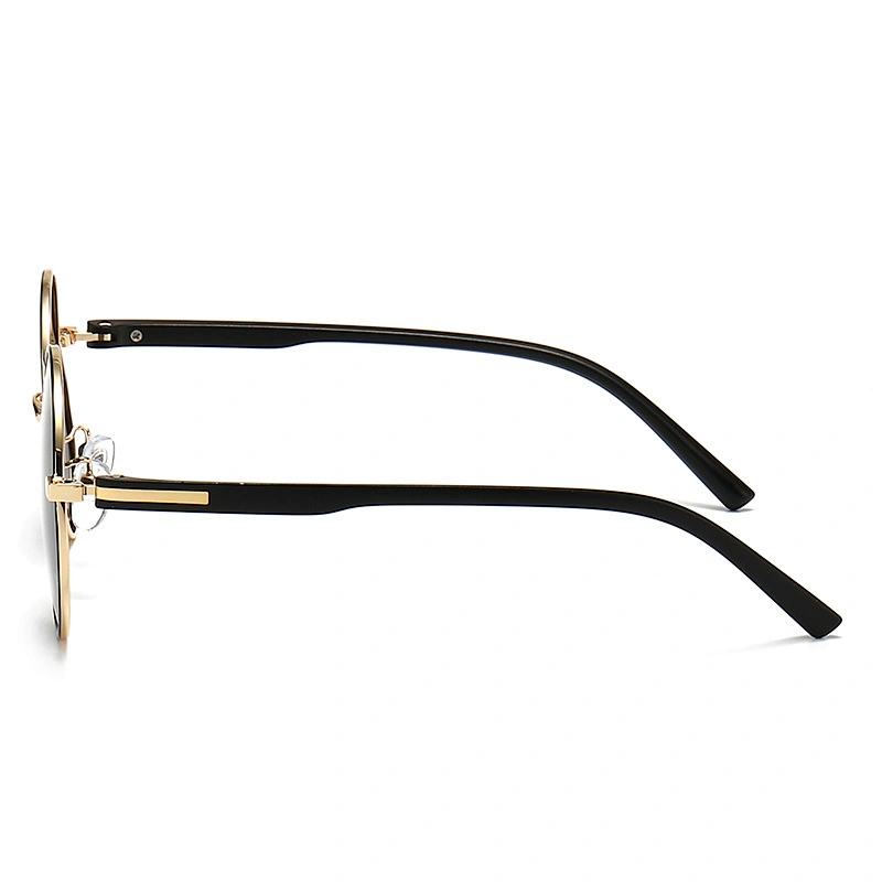 Round Sunglasses for Men Polarized Lens Metal Frame Sunglasses