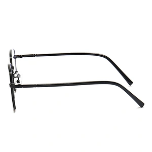 Retro Metal Optical Glasses Vintage Black Wire Frame Eyeglasses