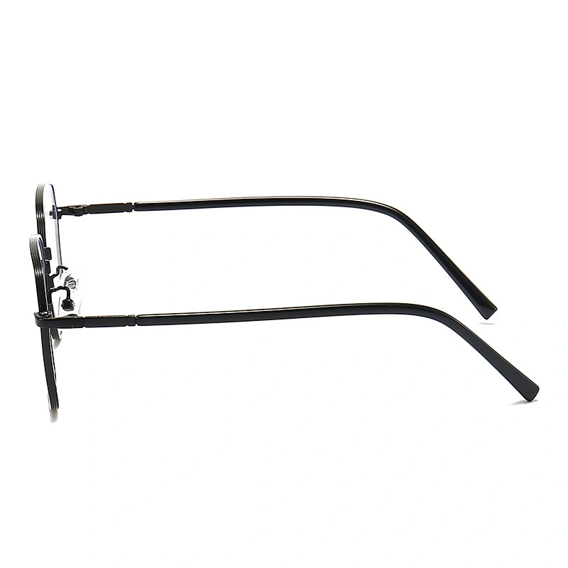 Retro Metal Optical Glasses Vintage Black Wire Frame Eyeglasses