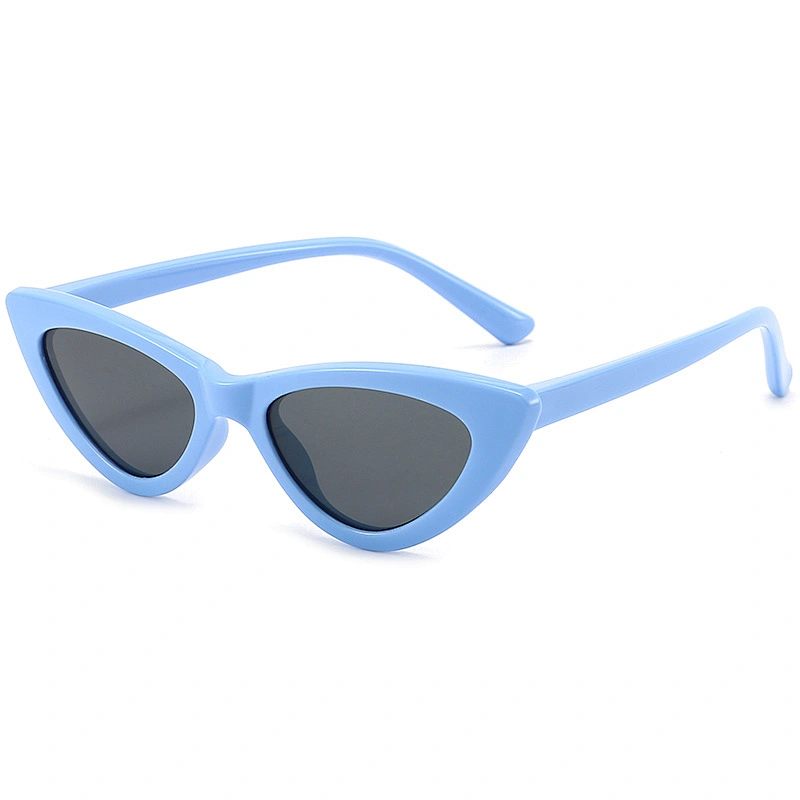 Plastic Cat Eye Sunglasses for Kids Polarized Lenses TPEE Sunglasses