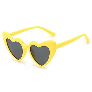Heart Shape Sunglasses for Kids Polarized Lenses TPEE Unbreakbale