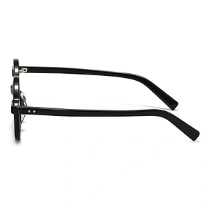 Acetate Optical Glasses Circle Frame Eyeglasses Unique Retro Style