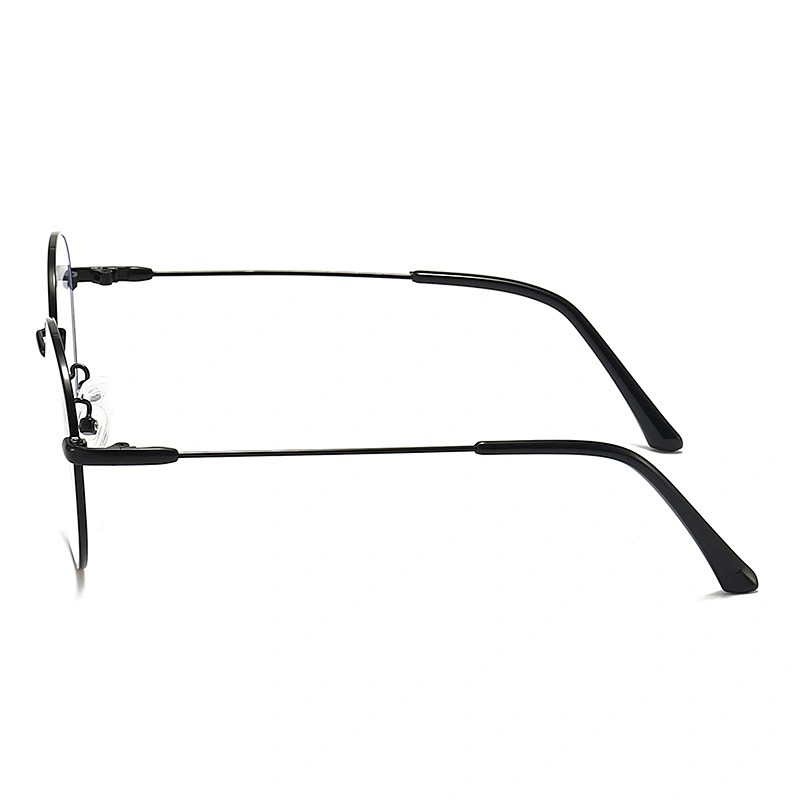 Clear Lens Metal Optical Glasses Unisex Round Frame Eyeglasses