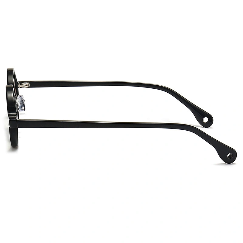 Acetate Optical Glasses Tiny Circular Frame Tortoise Color Eyeglasses