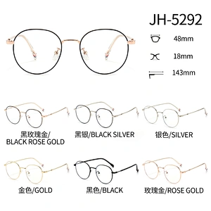 For Women Metal Optical Glasses Long Temple Tips Clear Lenses Vintage Style