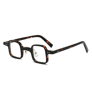 Retro Acetate Optical Glasses Small Style Square Frame Eyeglasses