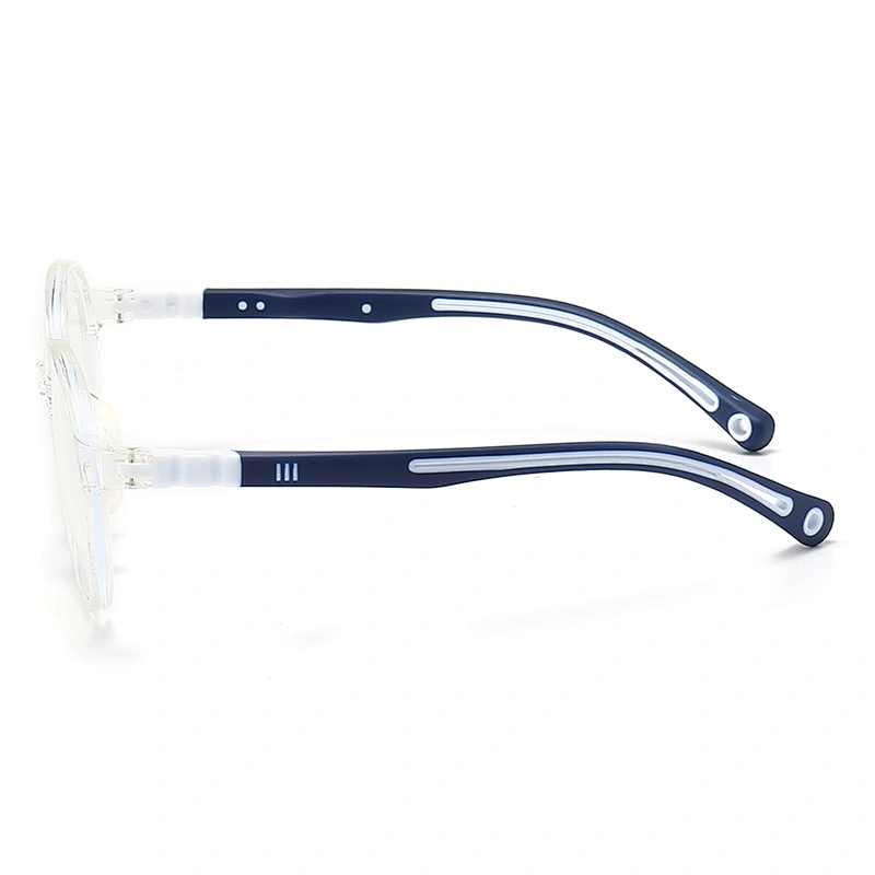 Classic Round Kids Optical Glasses TR90 Frame Silicone Nose Pad