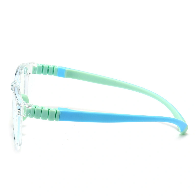 Retro Anti Slip Kids Optical Glasses Soft Lightweight Blue Light Clear Lenses