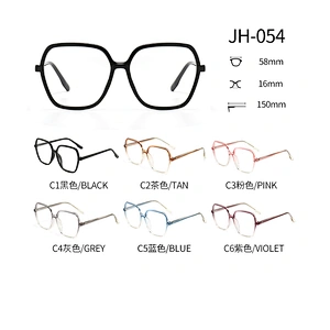 Plastic Optical Glasses CP Temple Clear Polarized Lenses Simple Style