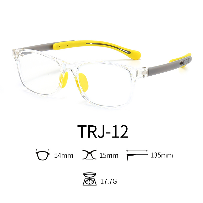 Adjustable Optical Glasses for Kids Anti Slip Temple PC Lenses
