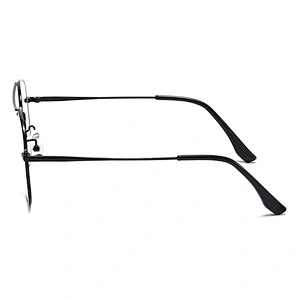 Two Bridge Metal Optical Glasses Vintage Style Round Frame Eyeglasses