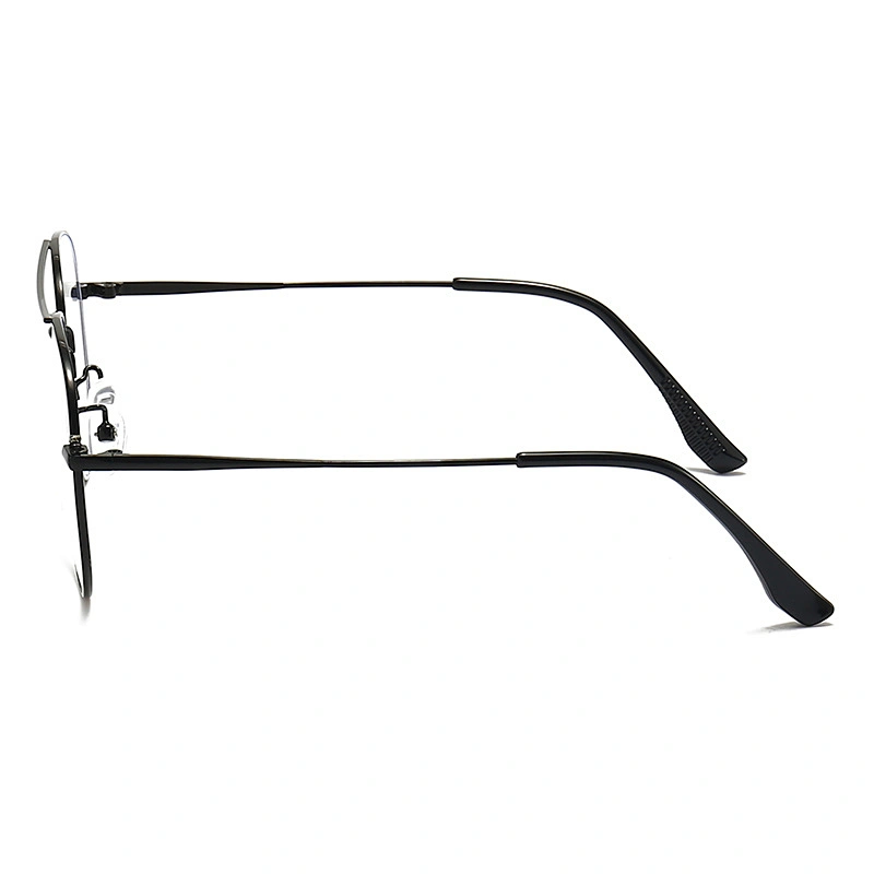 Two Bridge Metal Optical Glasses Vintage Style Round Frame Eyeglasses