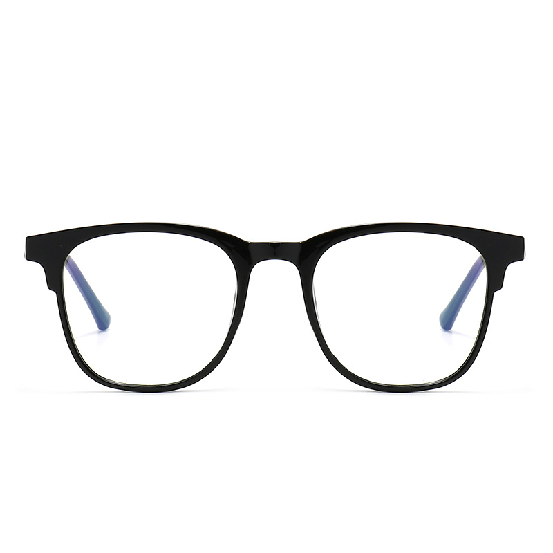 Browline Style Optical Glasses PC Frame CP Temple Eyeglasses