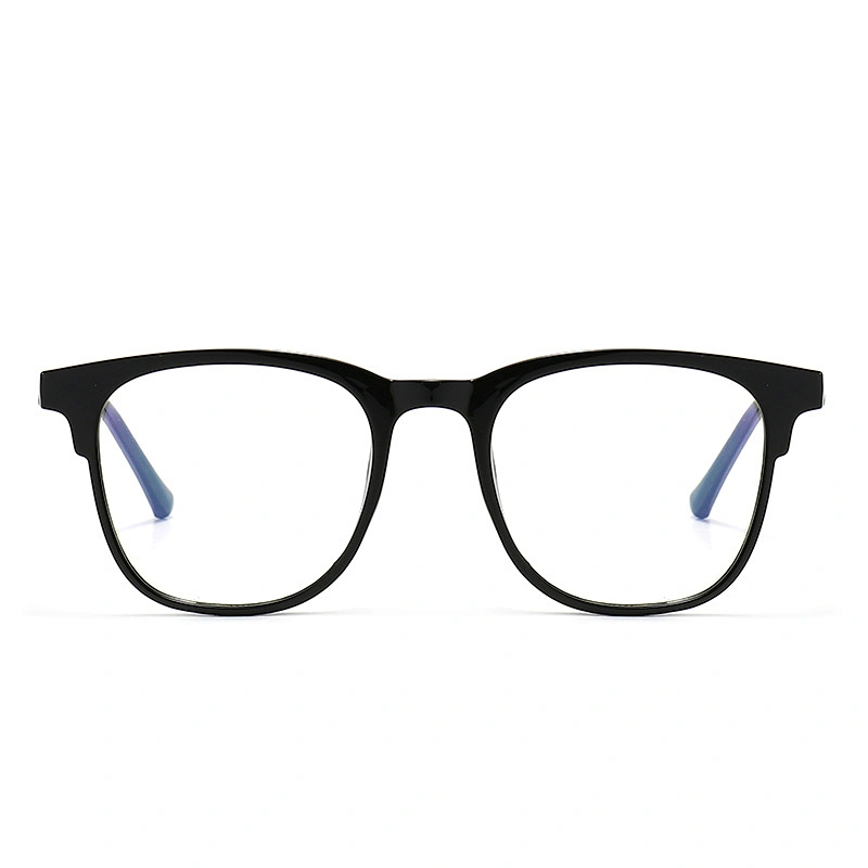 Browline Style Optical Glasses PC Frame CP Temple Eyeglasses