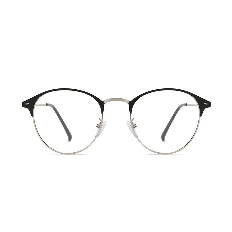 Browline Metal Optical Glasses Lightweight Anti Blue Polarized Lenses