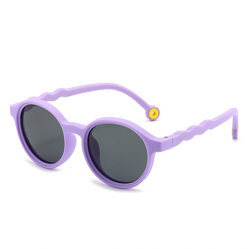 Cute Sunglasses for Kids Polarized Lenses TPEE Durable  Sunglasses