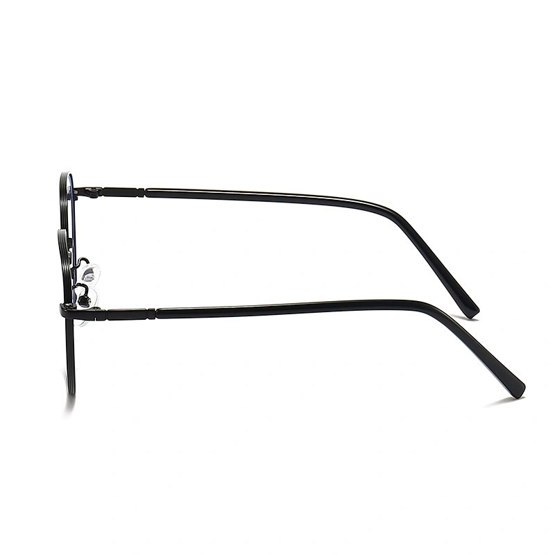 Round Metal Optical Glasses for Women and Men Clear Polarized Lenses