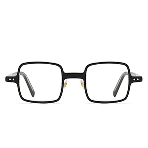Vintage Acetate Optical Glasses Square Shape Frame Eyeglasses