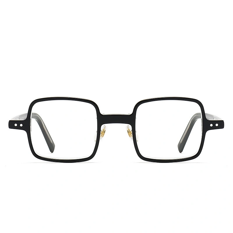 Vintage Acetate Optical Glasses Square Shape Frame Eyeglasses