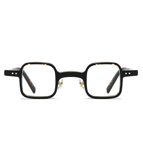 Retro Acetate Optical Glasses Small Style Square Frame Eyeglasses