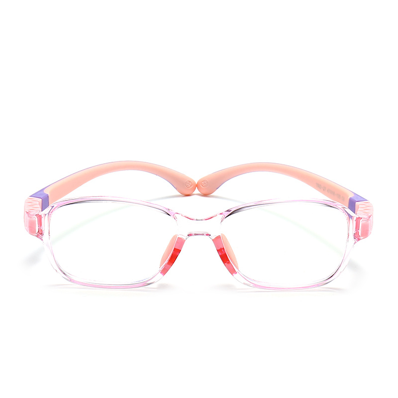 Trendy Cute Optical Glasses for Kids Blue Light Blocking Detachable Temple