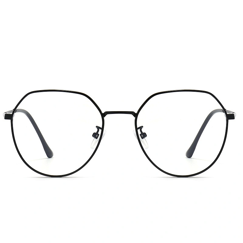 Retro Metal Optical Glasses Loved by Teenagers Classic Style Black