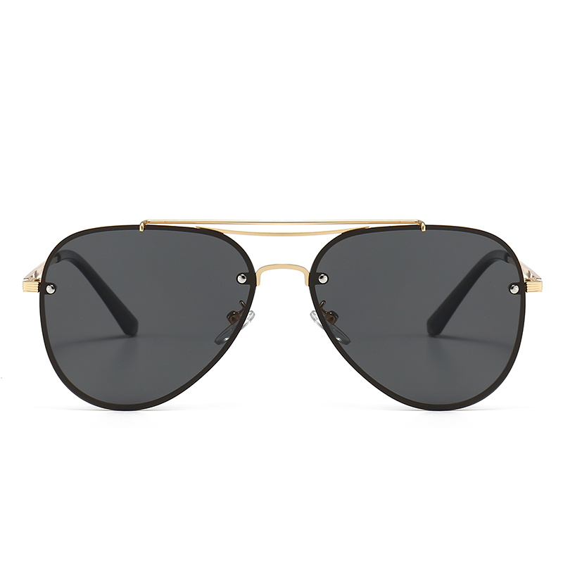 Frameless Adult Driving Sunglasses for Travel UV400 Protection Aviator Style
