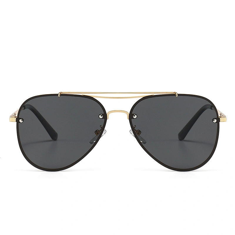 Frameless Adult Driving Sunglasses for Travel UV400 Protection Aviator Style