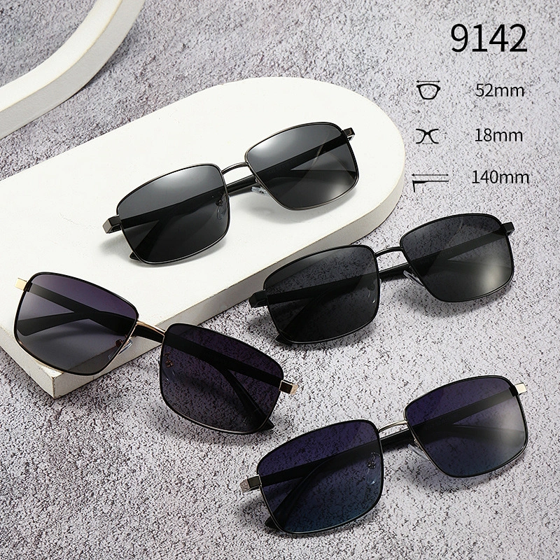 Vintage Unisex Sunglasses  Metal Frame Polarized Lenses Sunglasses