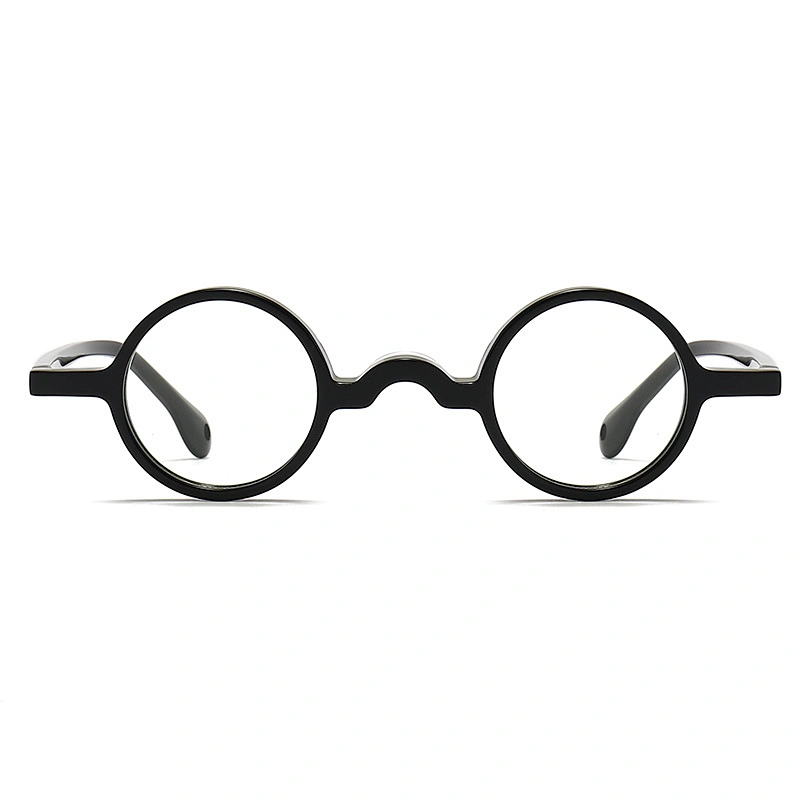 Acetate Optical Glasses Tiny Circular Frame Tortoise Color Eyeglasses