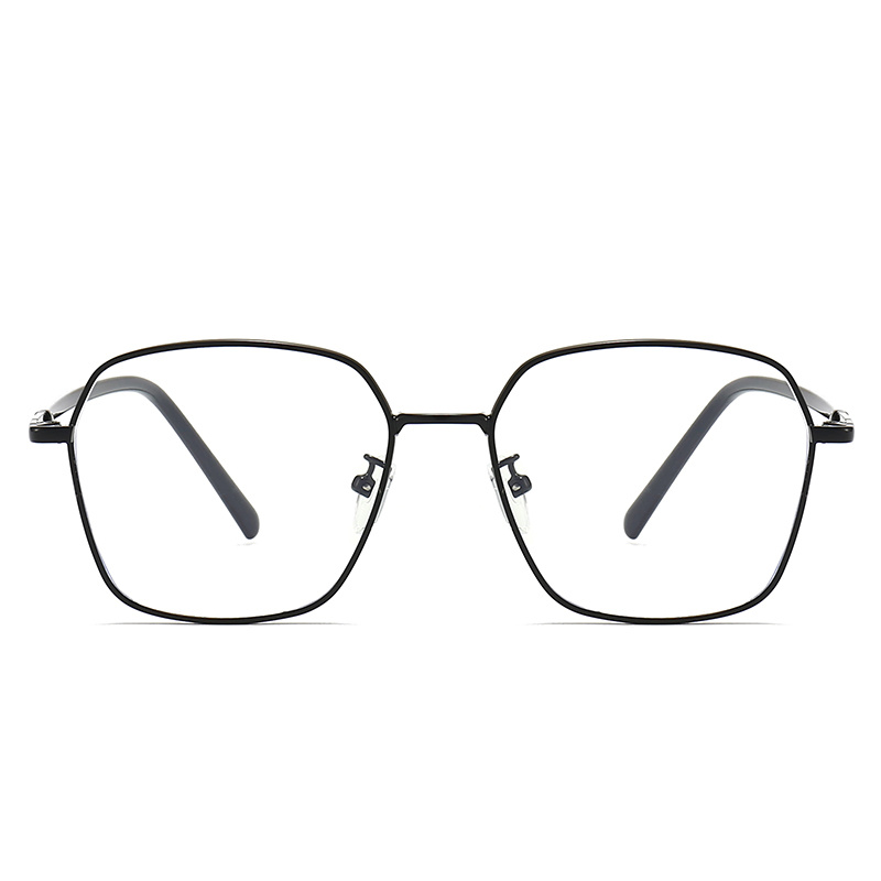 Retro Metal Optical Glasses Vintage Black Wire Frame Eyeglasses