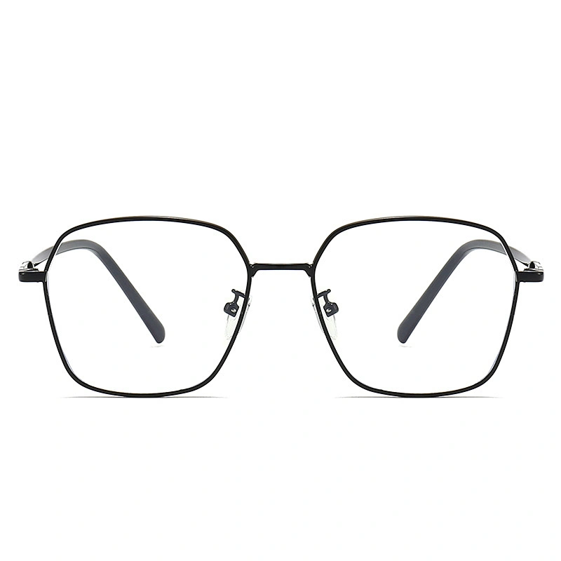 Retro Metal Optical Glasses Vintage Black Wire Frame Eyeglasses