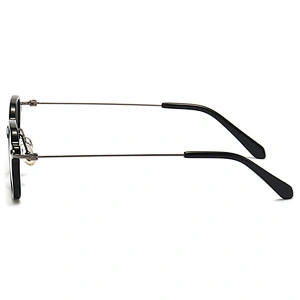 Small Acetate Optical Glasses for Men Special Design Square Frame Robot Style