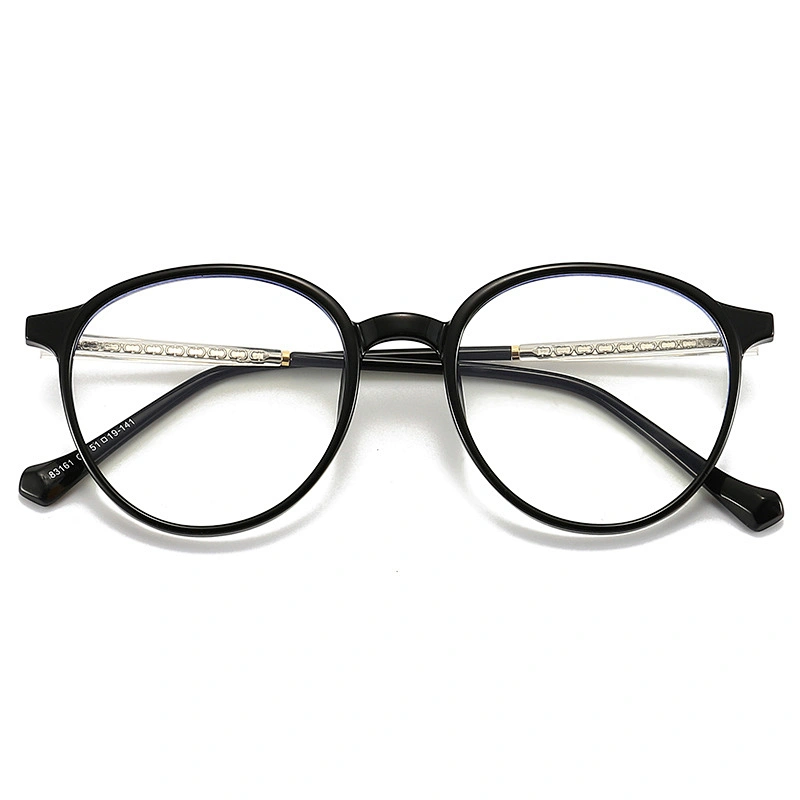 TR90 Optical Glasses Ultra Lightweight Round Frame Plastic Eyeglasses custom color