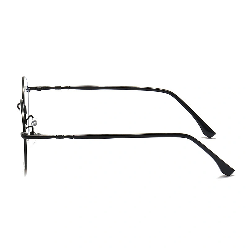 Metal Optical Glasses Cute CP Temple Tips Round Frame Eyeglasses
