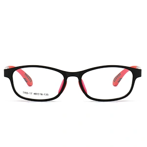 Retro Optical Glasses for Kids Blue Light Rectangle Eyeglasses