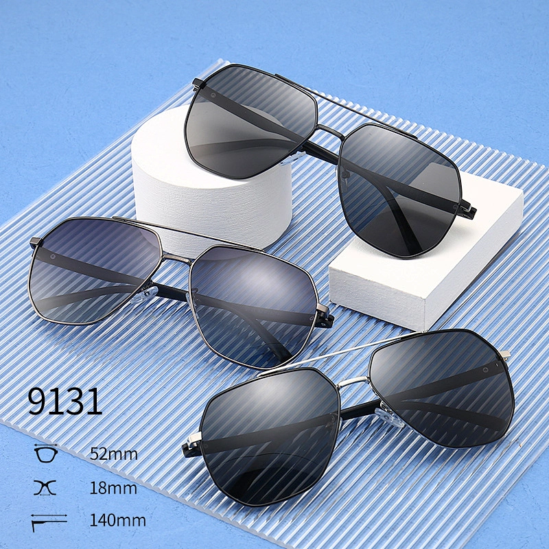 Driving Sunglasses for Men Polarized Lenses Double Bridge UV400 Protection