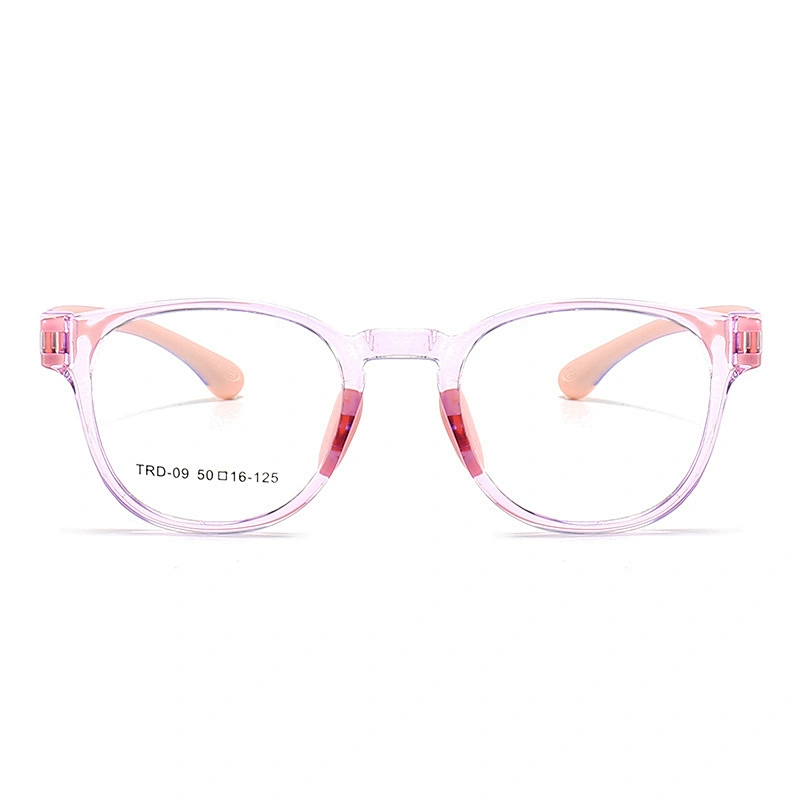 Cute Optical Kids Glasses for PC Screen Double Injection Temple TPEE & TR90