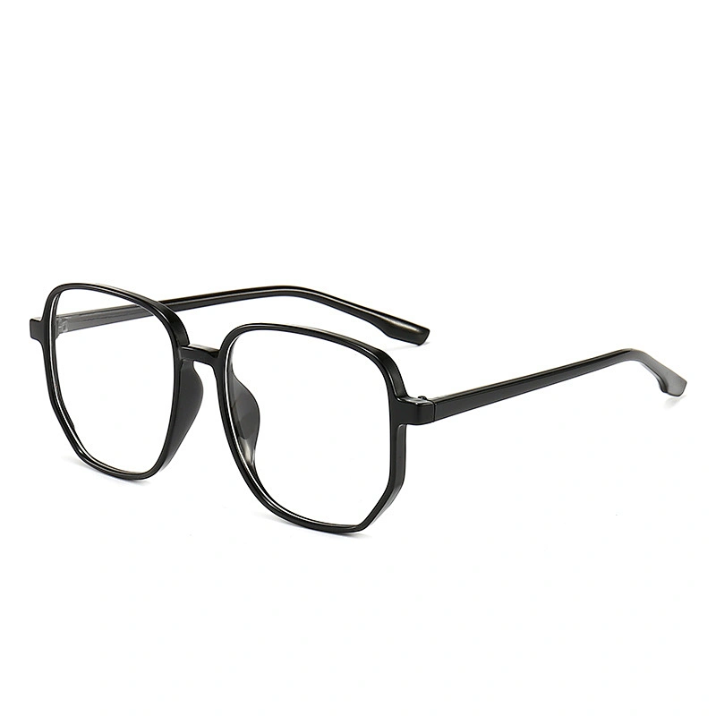 CP Optical Glasses Black Square Frame Polarized Lenses Eyeglasses