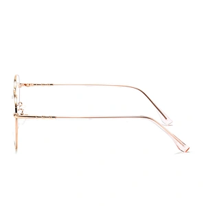 Ladies Classic Metal Optical Glasses for Women Anti Slip Tips for Computer