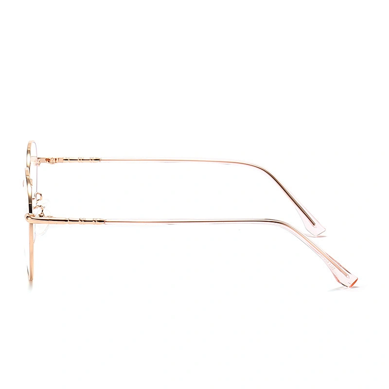 Ladies Classic Metal Optical Glasses for Women Anti Slip Tips for Computer