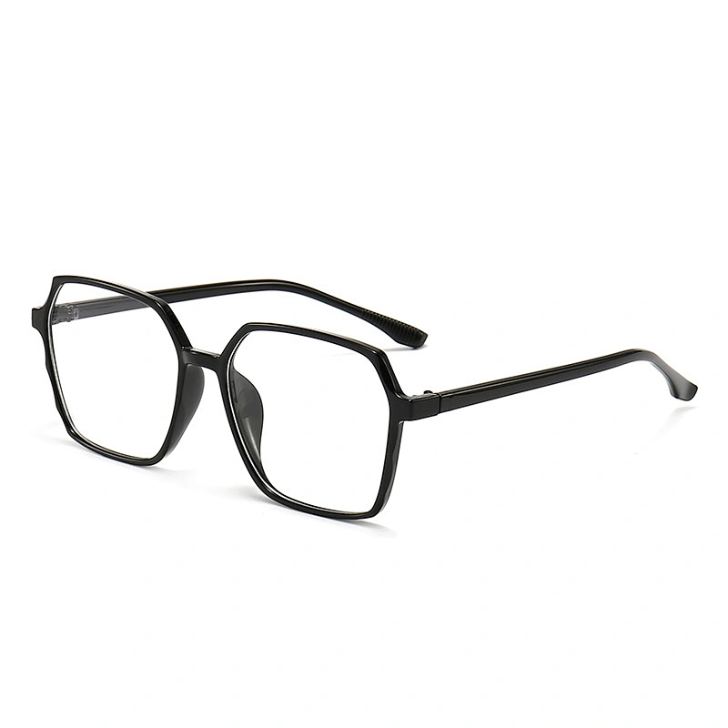 Geometric CP Optical Glasss Oversized Frame Clear Polarized Lenses