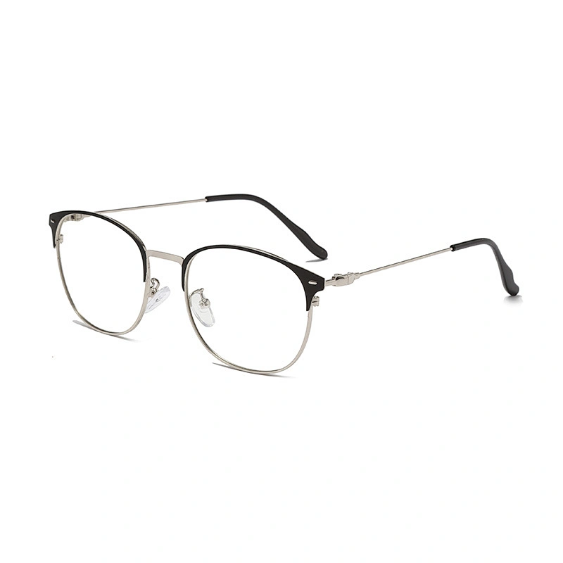 Browline Metal Optical Glasses for Gaming Clear Lenses Eyeglasses